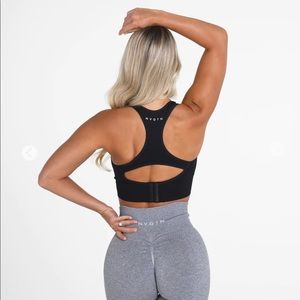 NVGTN Black ignite seamless bra